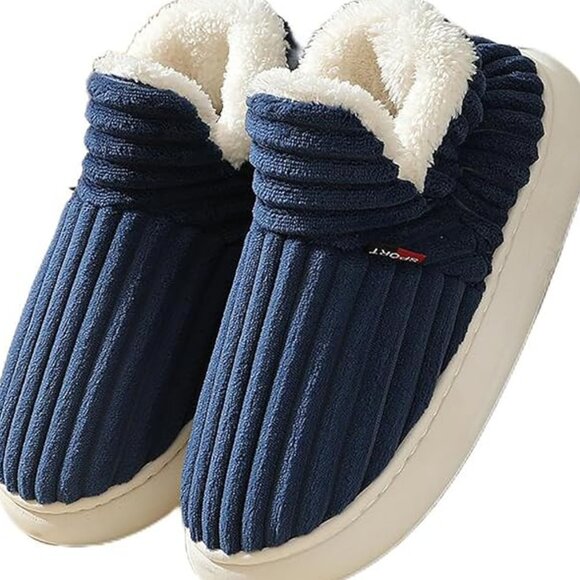 Shoes - NWOT Cloud Cozy Fashion Slippers Shoes Blue